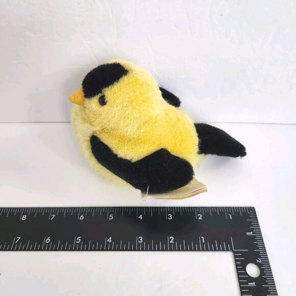Vtg Wild Republic Audubon Bird Plush Talking Stuffed Animal American Goldfinch - Picture 10 of 16